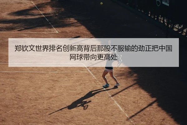 郑钦文世界排名创新高背后那股不服输的劲正把中国网球带向更高处